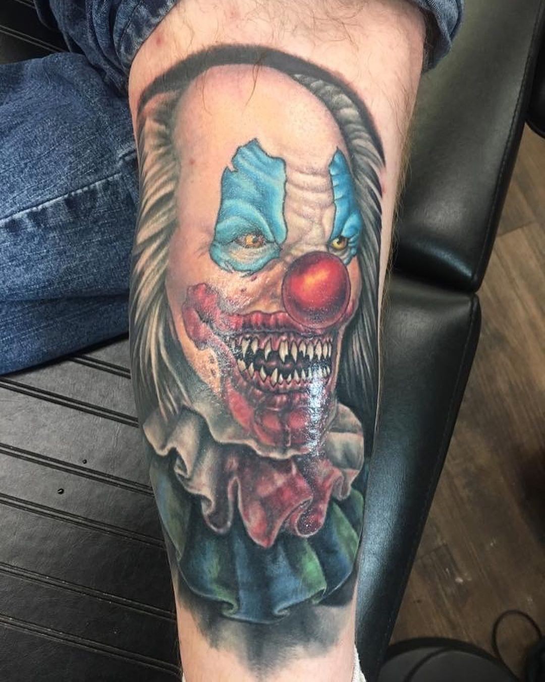 Scary Clown Tattoos