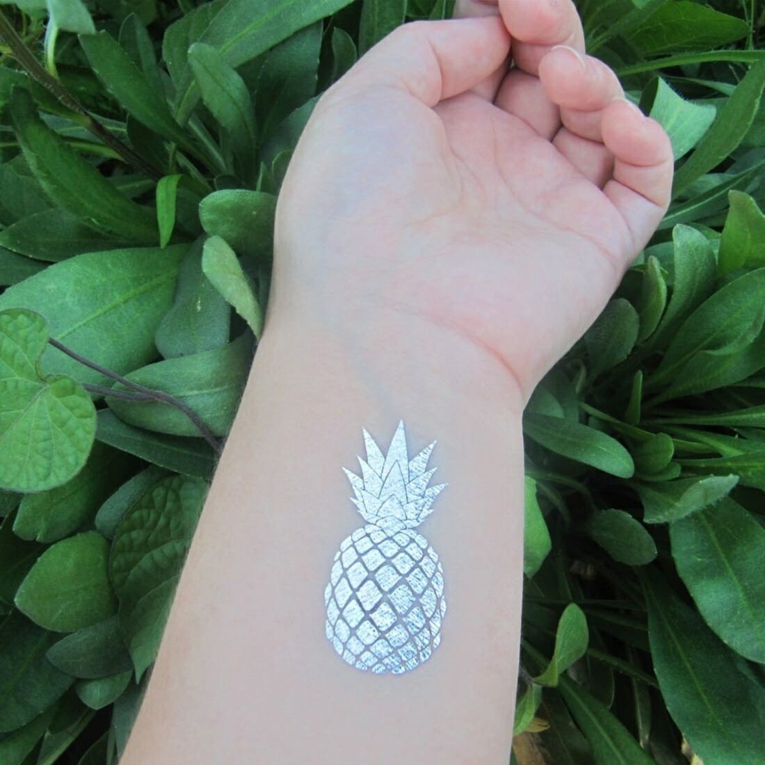 Small Pineapple Tattoo