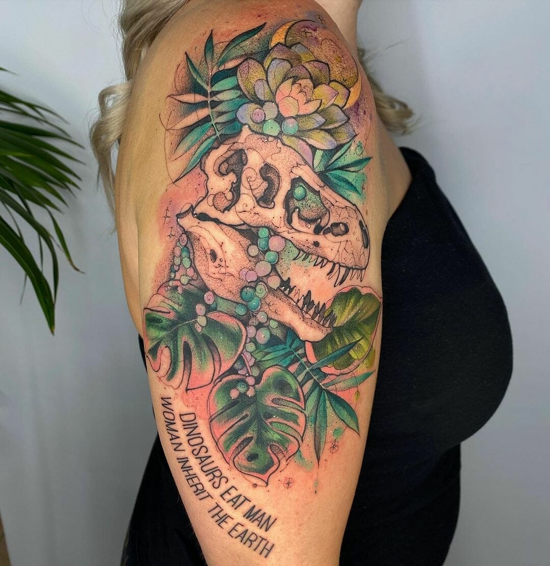 Aesthetic Jurassic Park Tattoos