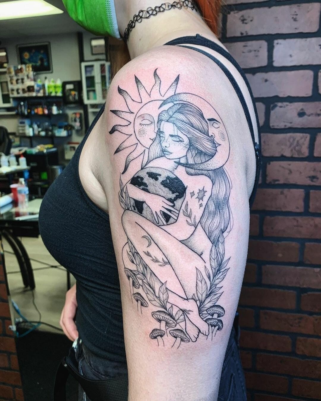 The Tender Mother Nature Tattoo For Tender Minds