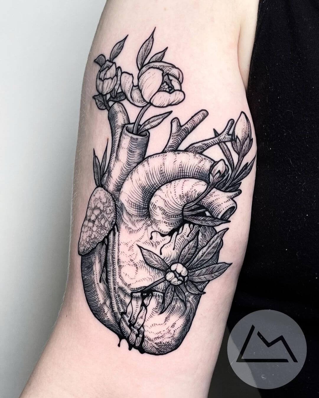 Complex And Elaborate Rose Bud Tattoo Ideas