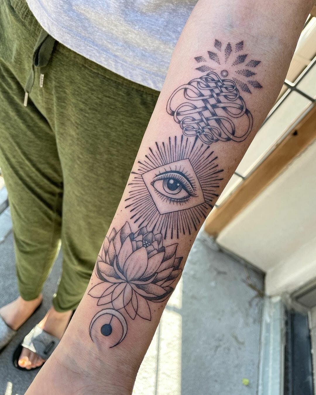 Great Third Eye Tattoo Design