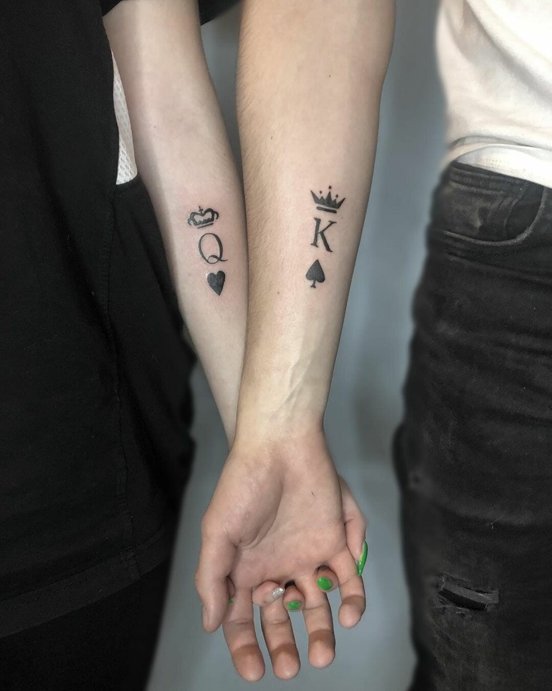 Queen And King Matching Tattoos