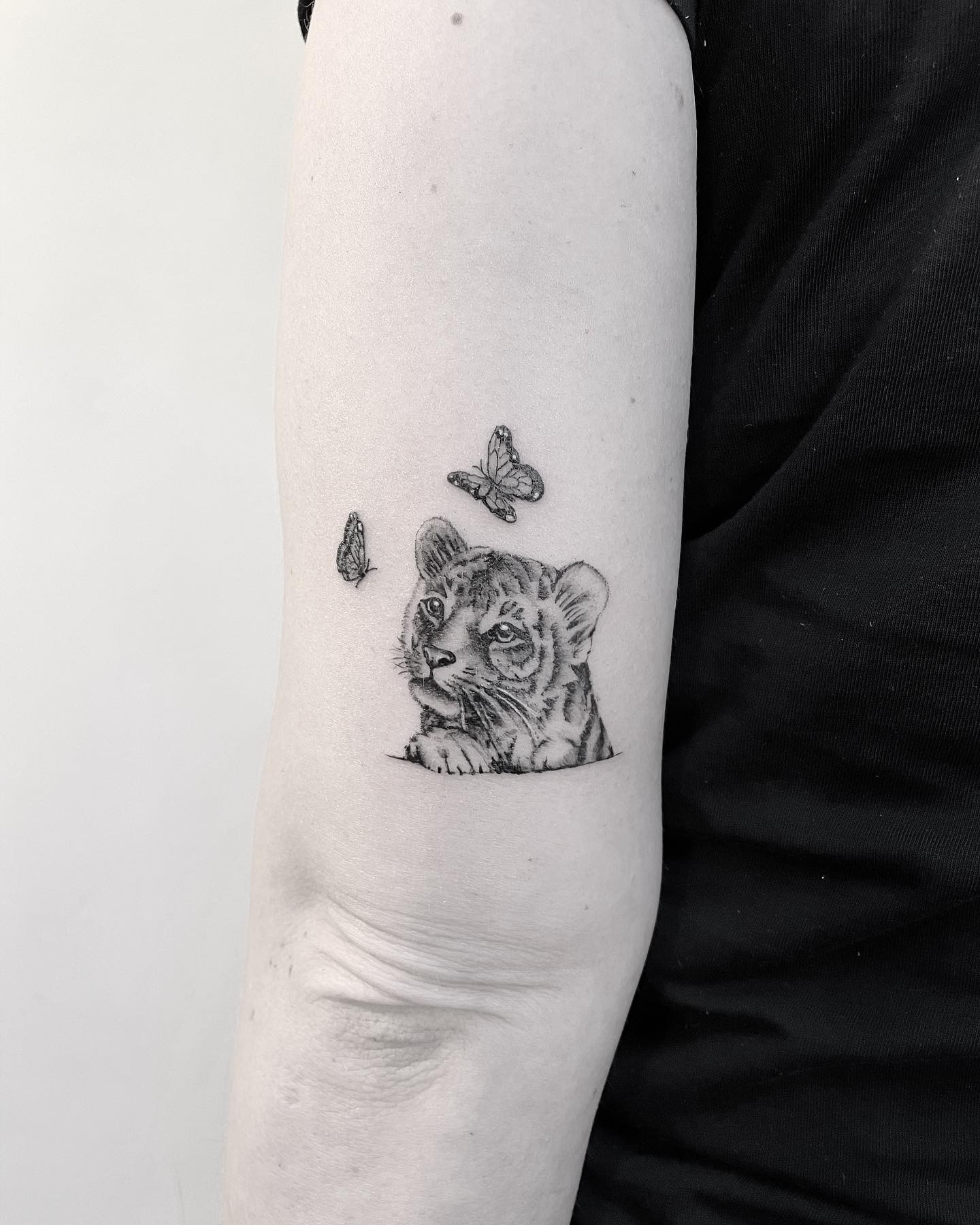 Small Tiger Tattoo