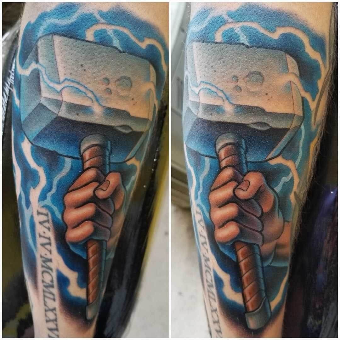 Thor The Thunder God Tattoo