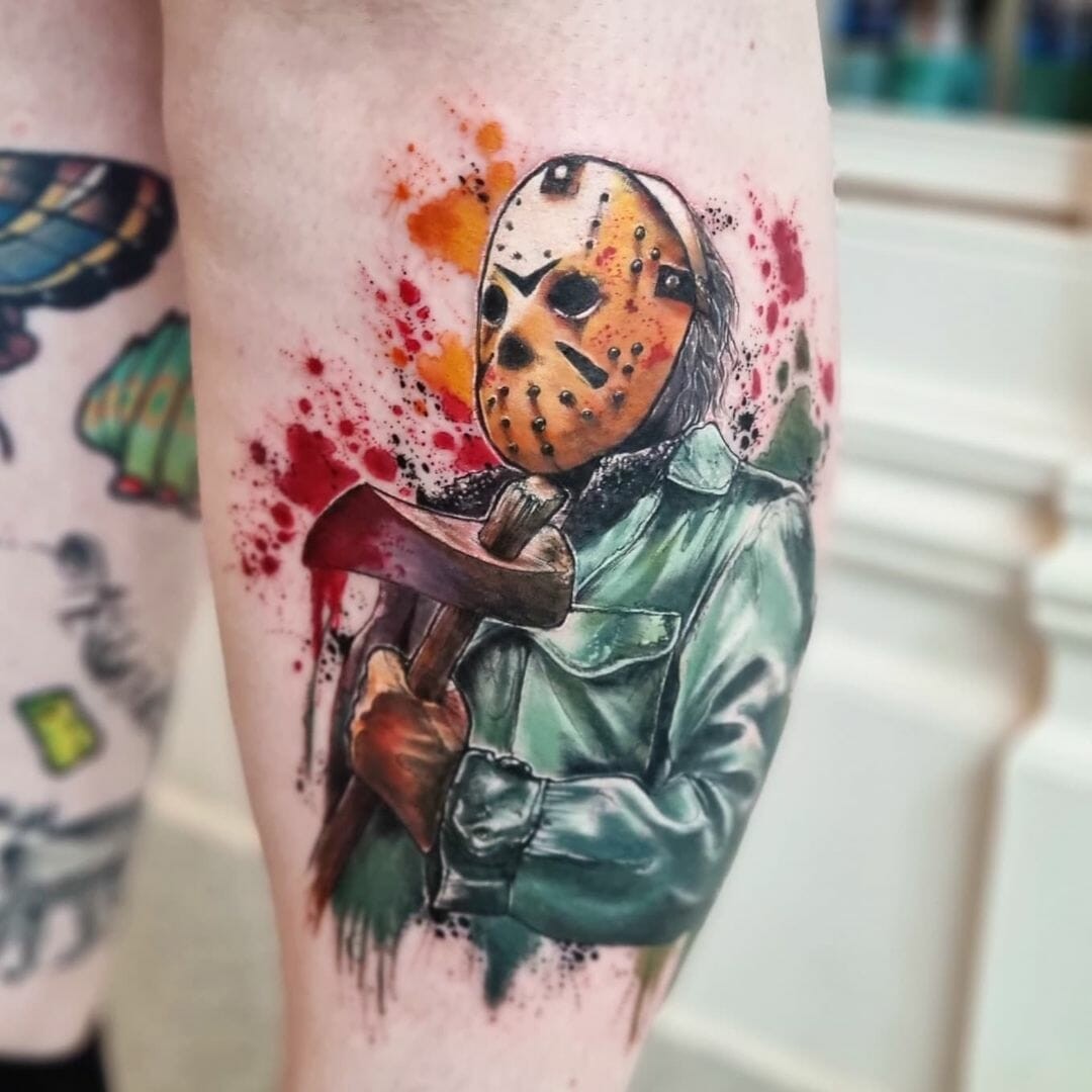 Jason Voorhees Tattoo Flash