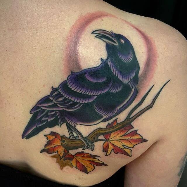 Amazing Raven Tattoo Ideas