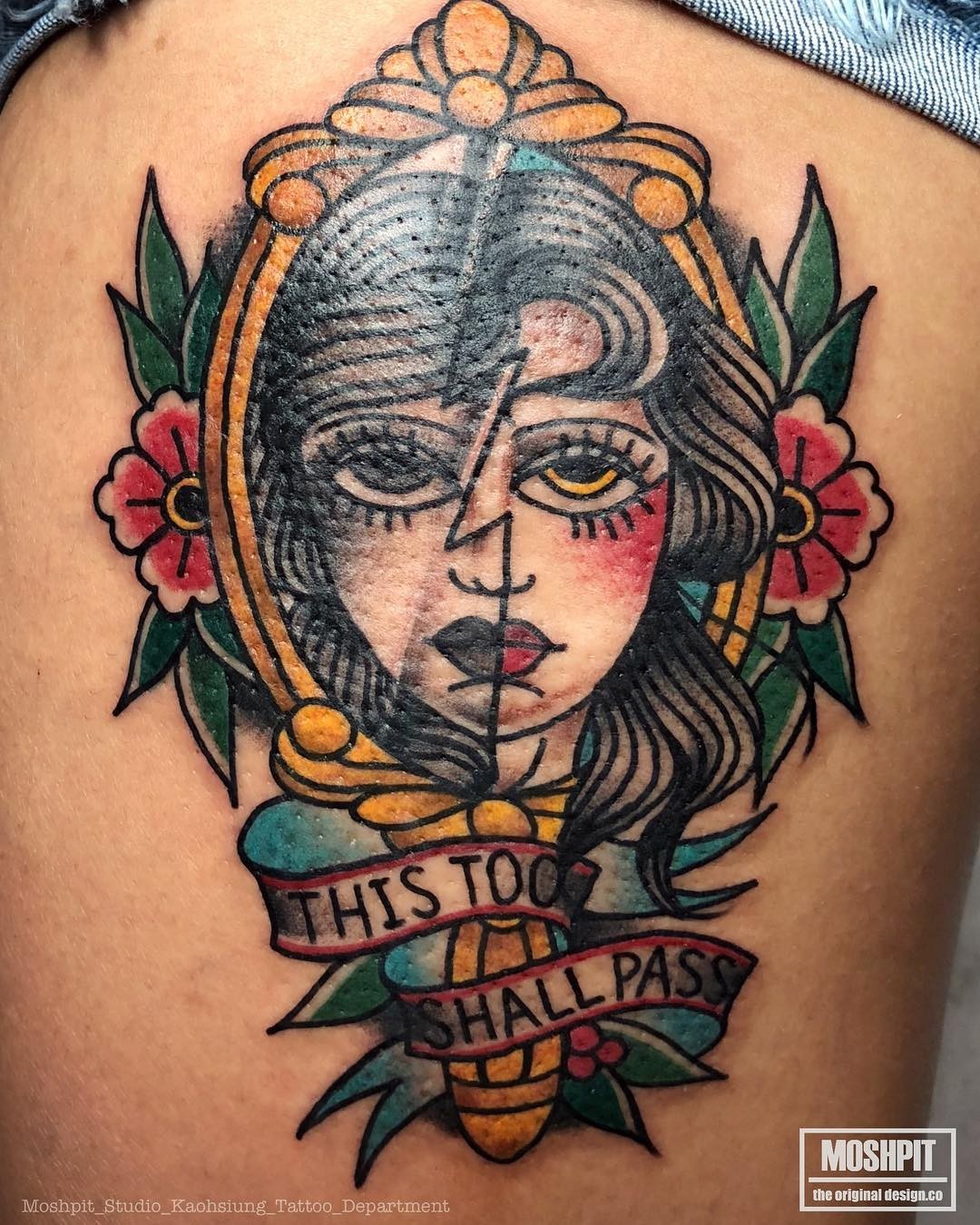 Feminist This Too Shall Pass Tattoo