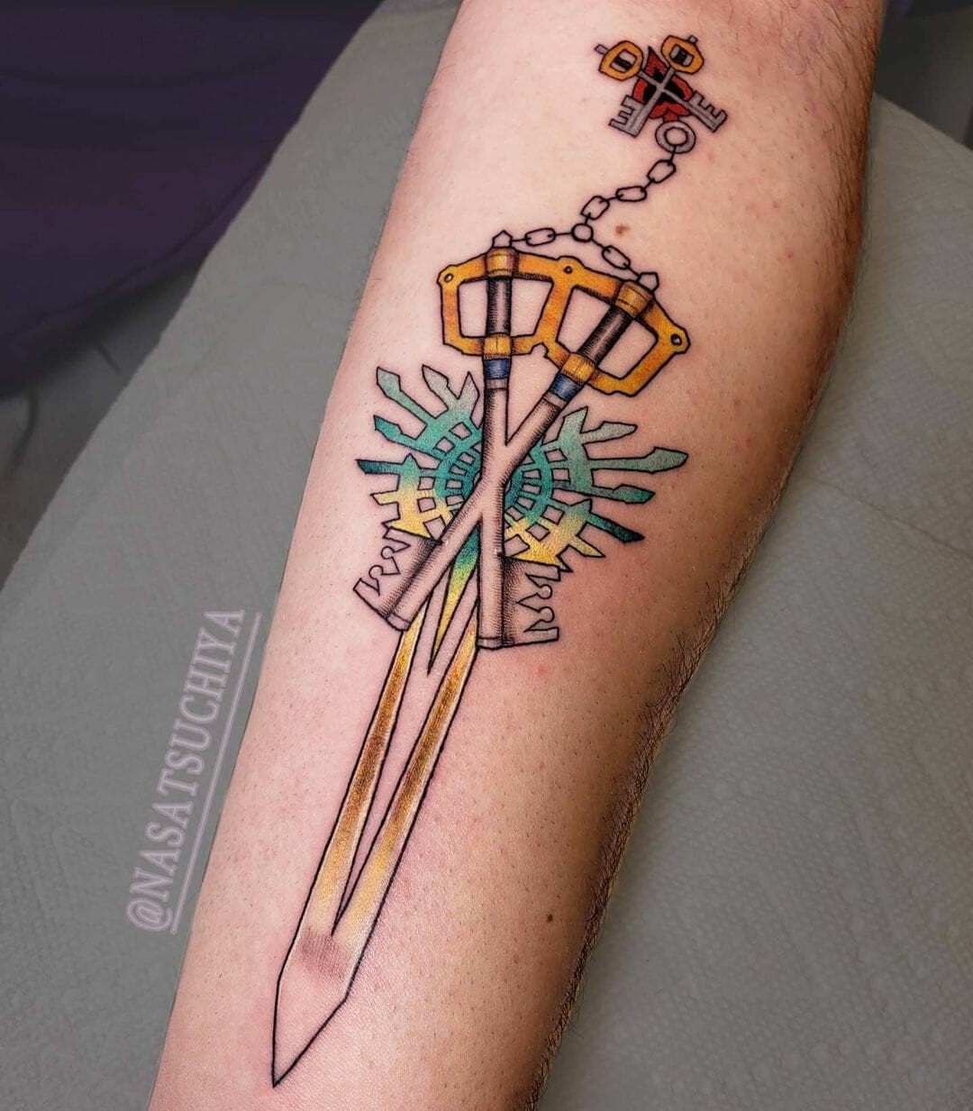 χ-Blade Tattoo