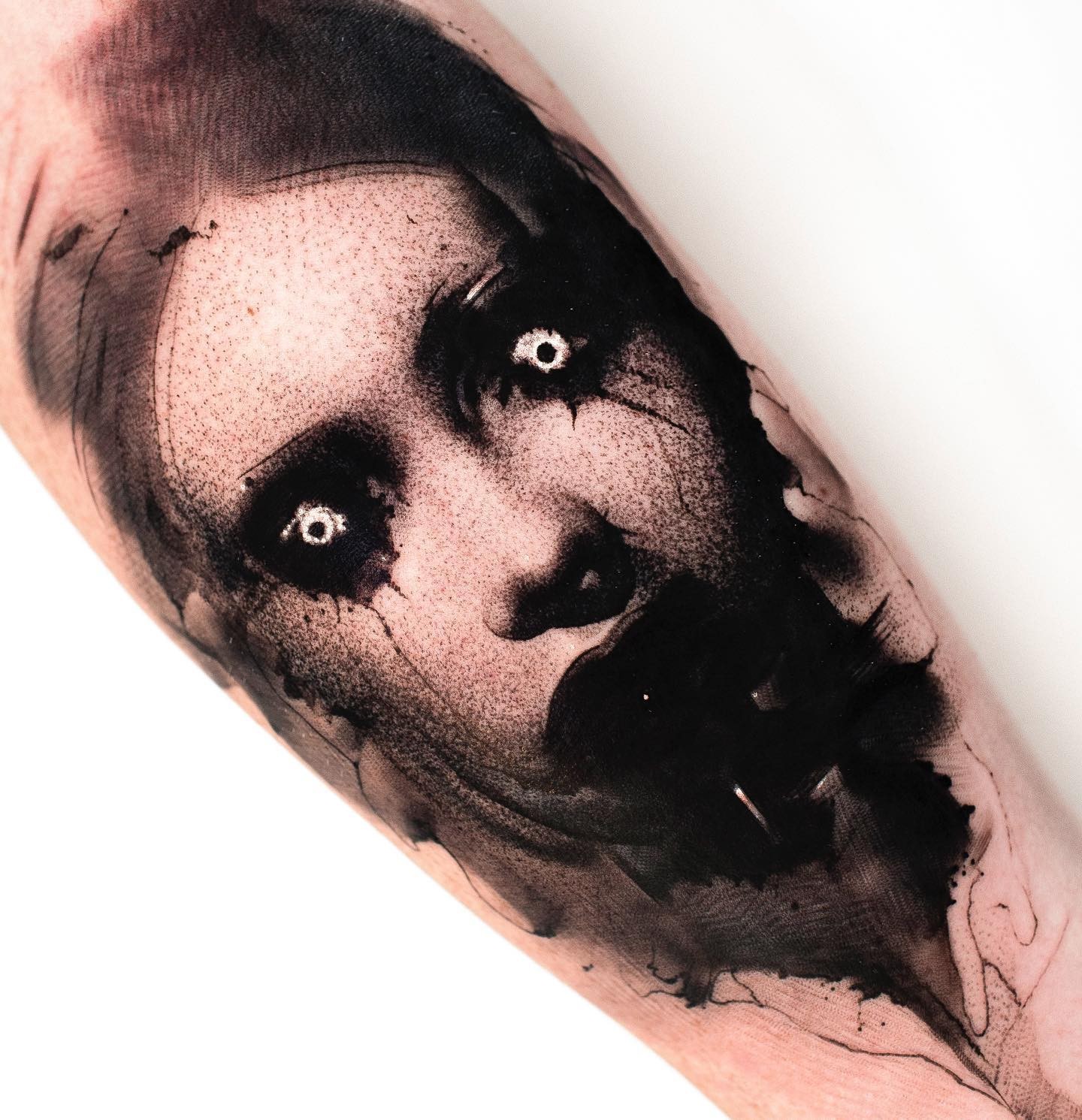 Scary Eyes Tattoo