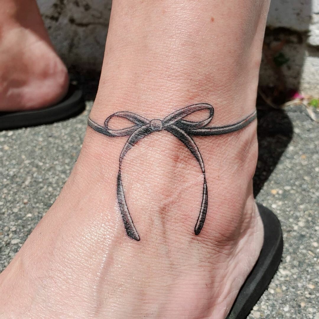 Feminine Bow Tattoo