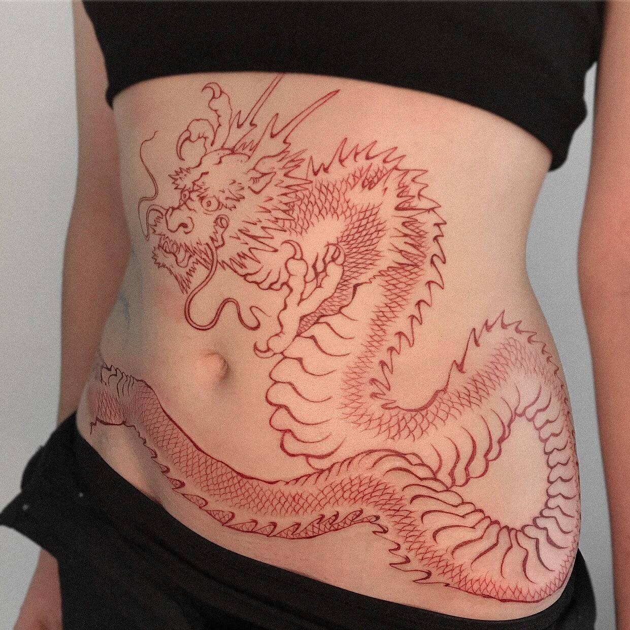 Chinese Dragon Tattoo