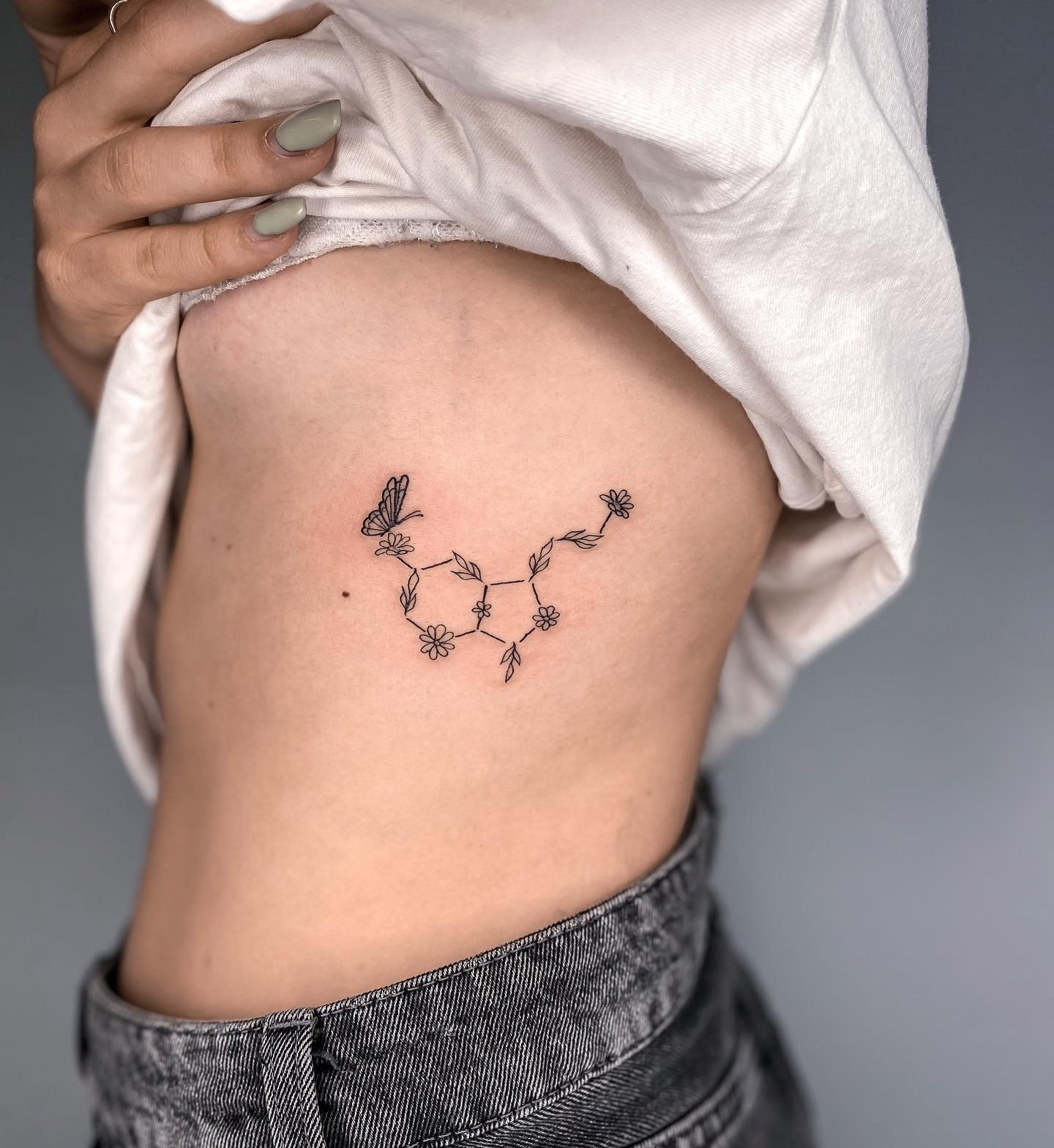 Beating OCD Journey Serotonin Tattoo