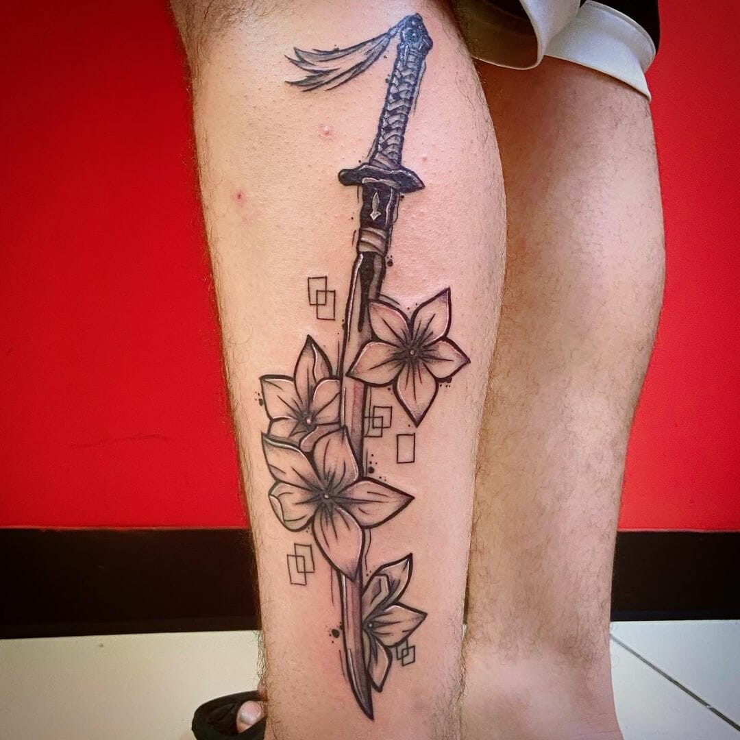 Nier Automata Sword Tattoo