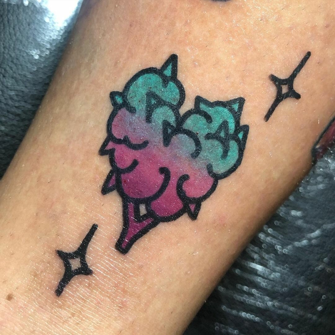 Heart-Shaped Best Buds Tattoos