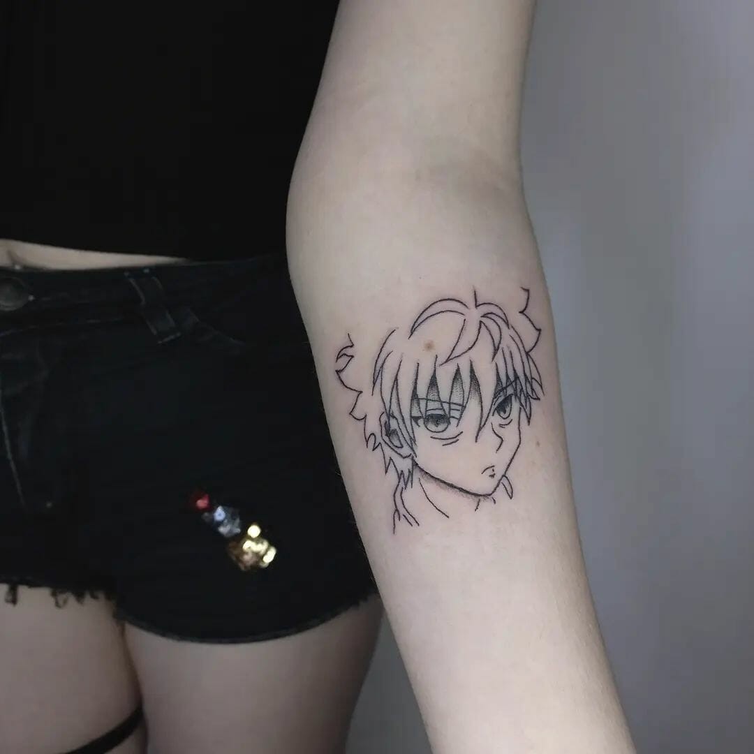 Minimalist x Killua Tattoo