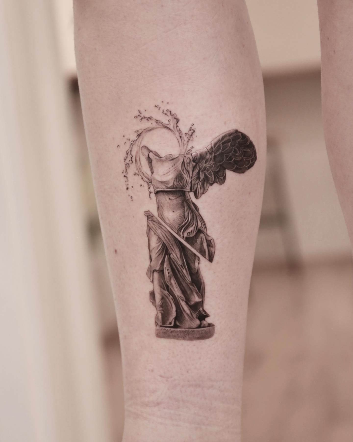 Nike Of Samothrace Tattoo