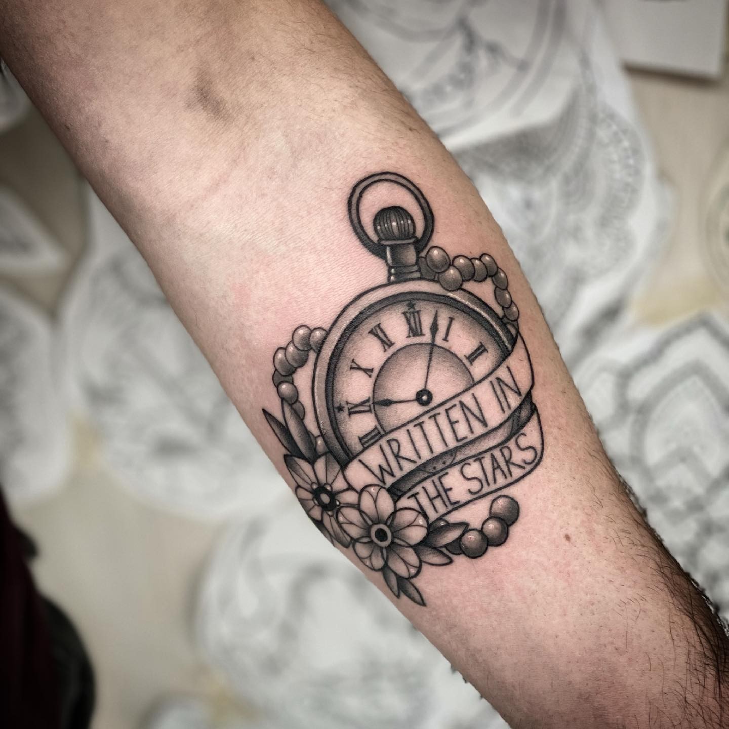 Classic Clock Tattoo Designs