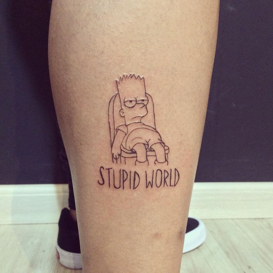 Chic Bart Simpson Tattoo Handpicked For You