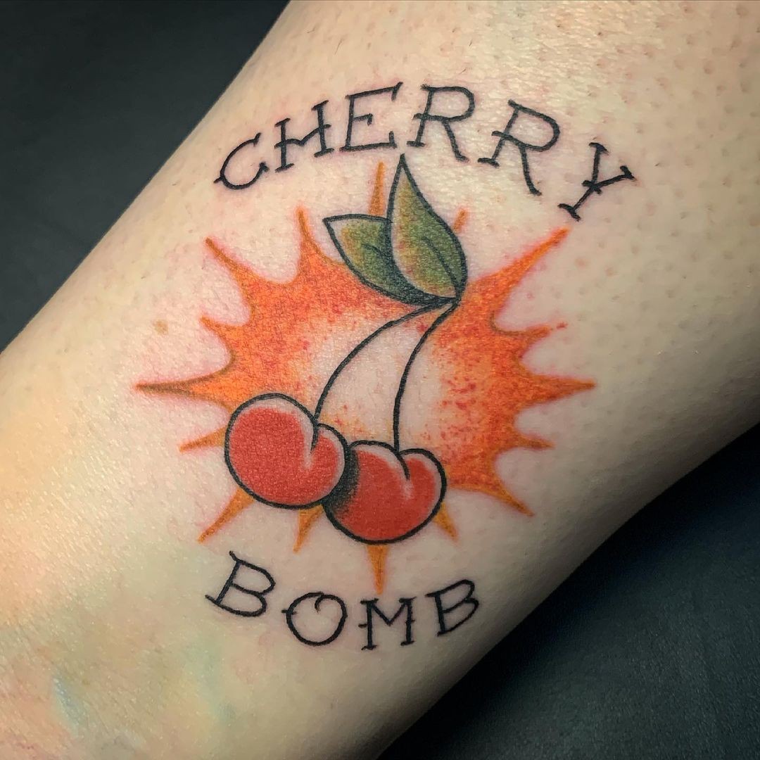 Cherry Bomb Tattoo