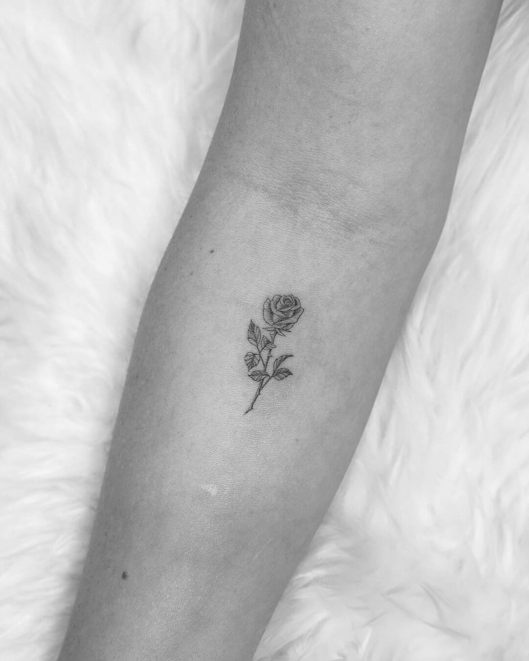 Small Rose Tattoo Ideas