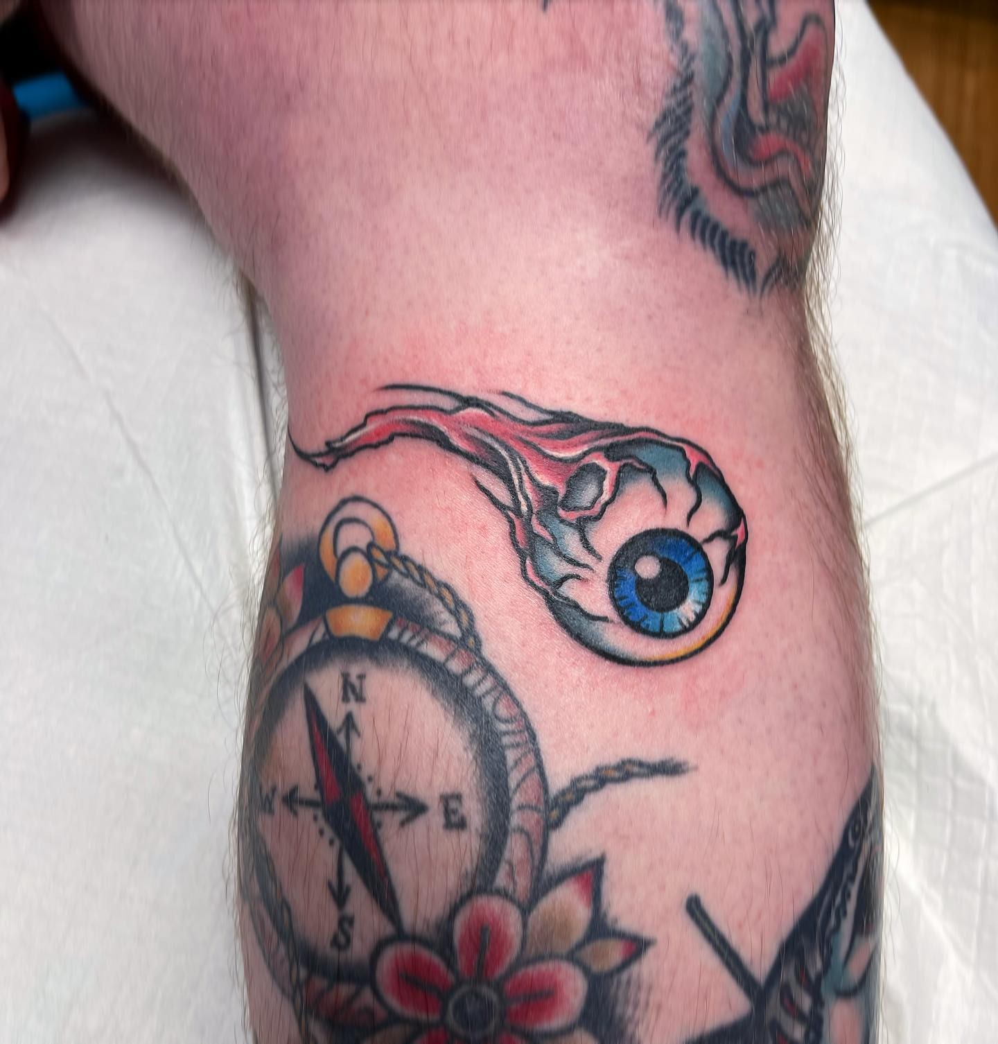 Funny Eyeball Tattoo