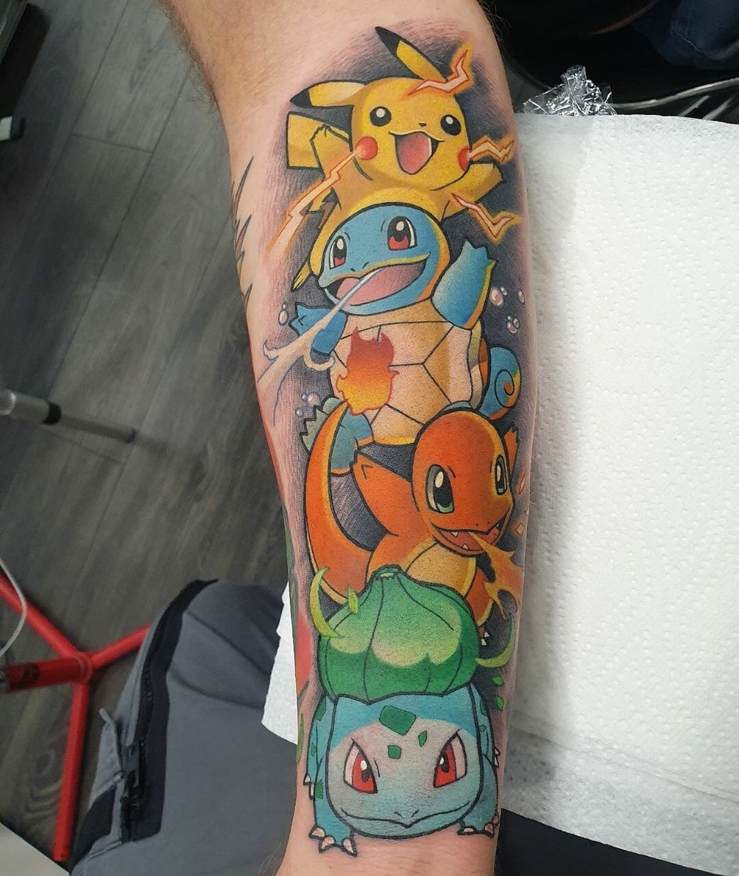 Pokemon Tattoo