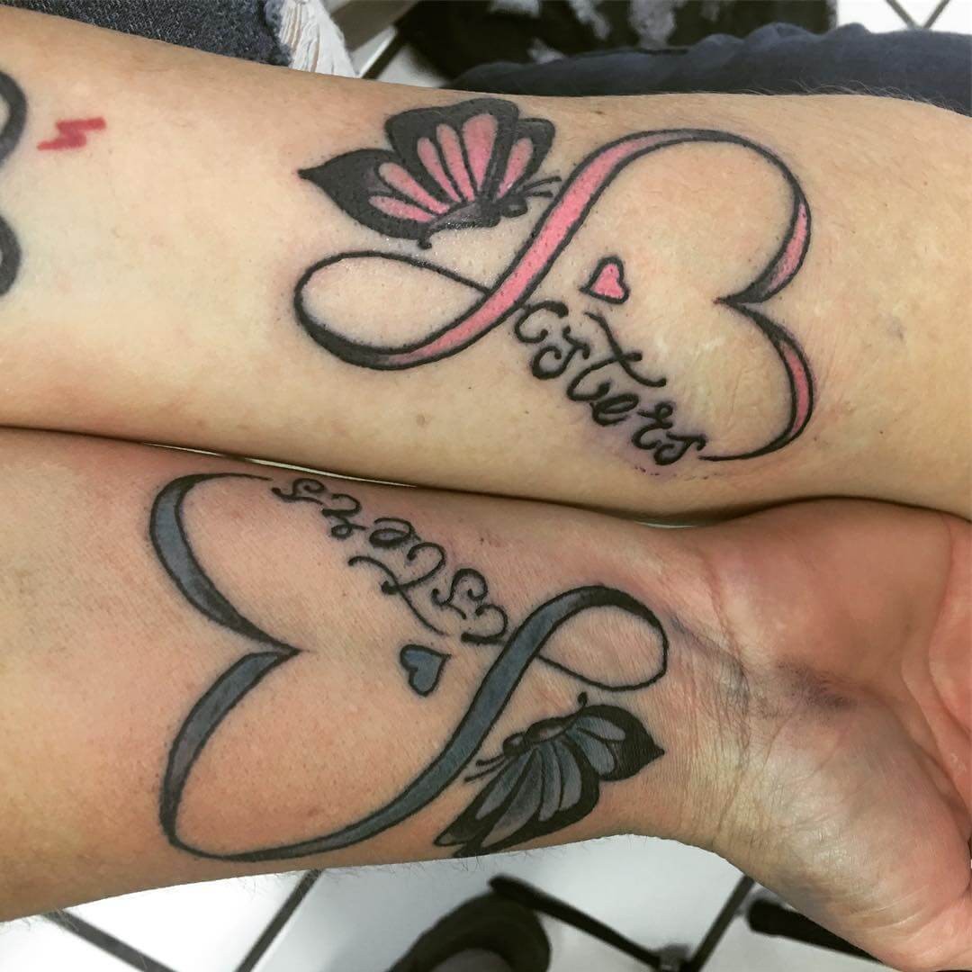 Infinity Sister Tattoo