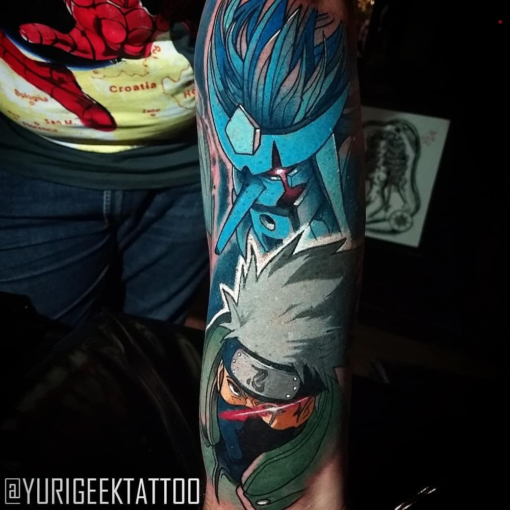 The Awe-inspiring Susanoo X Kakashi Tattoo