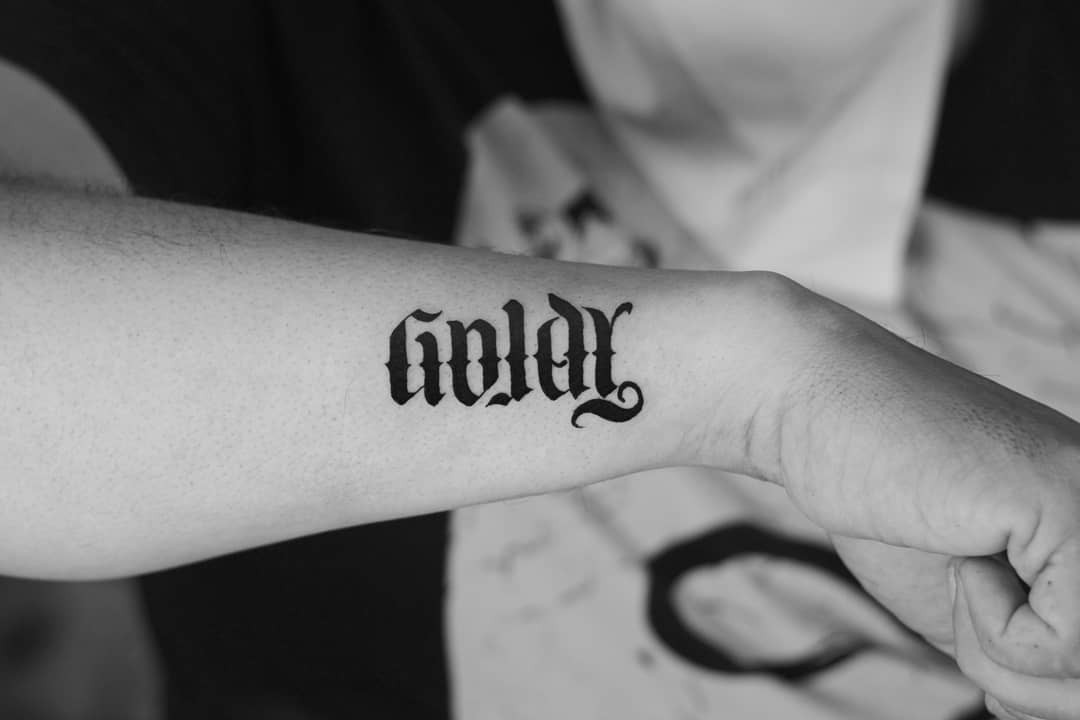 Smart Ambigram Tattoos That Play With Words