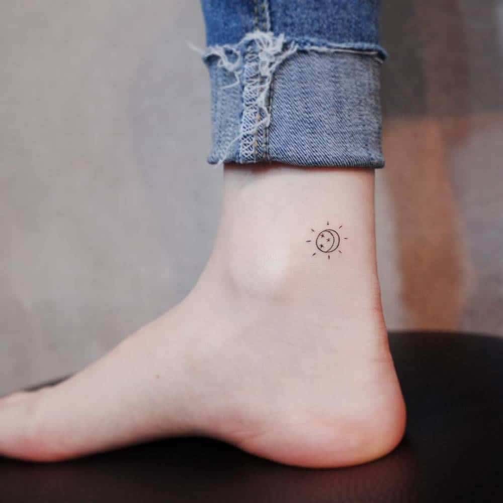 Star Ankle Tattoo