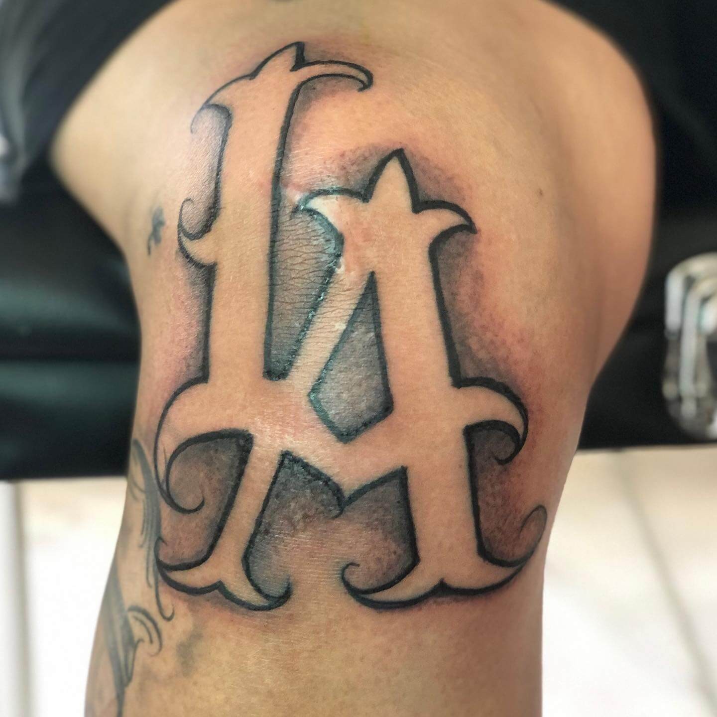 Initials Chicano Tattoo