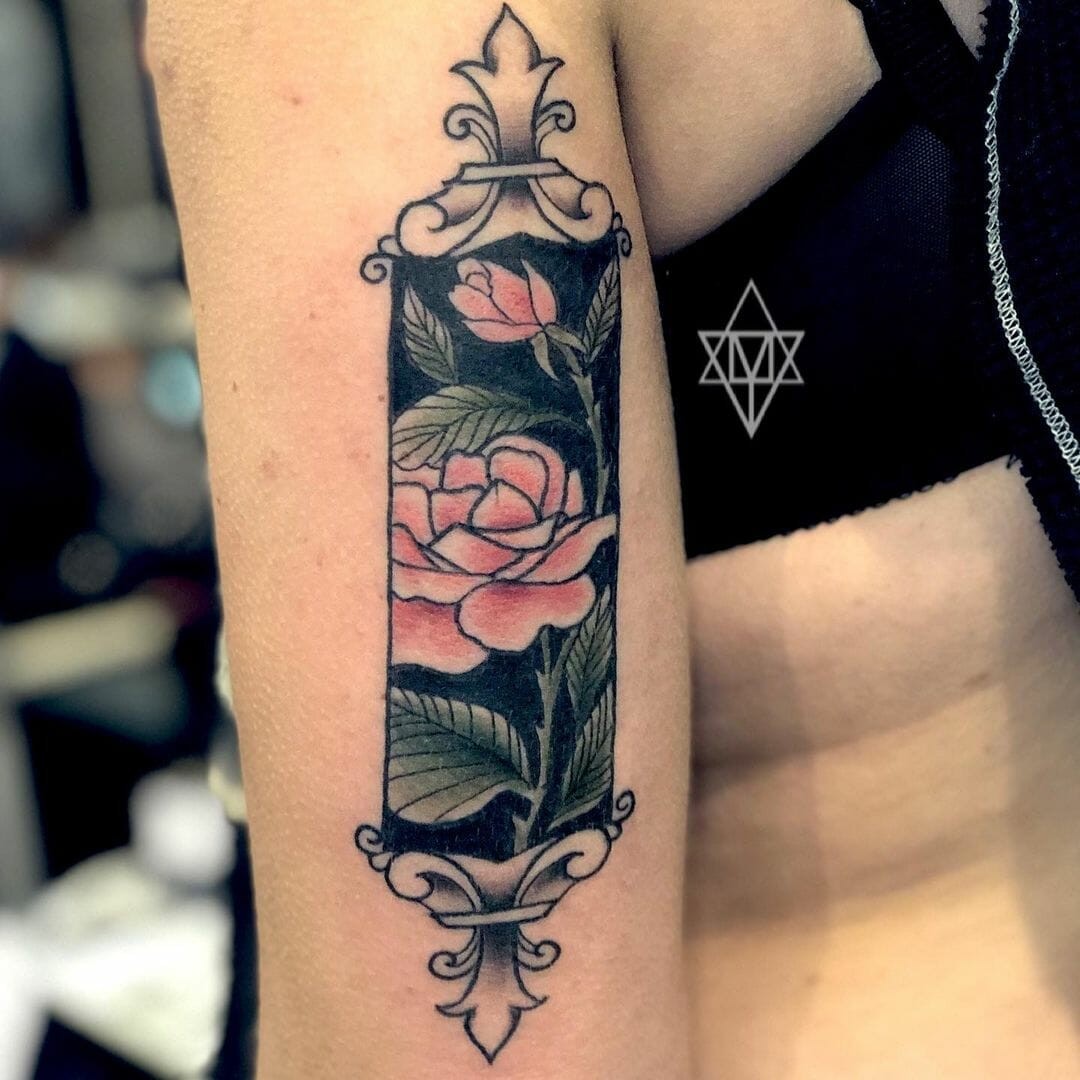 Artistic Scroll Tattoo Design