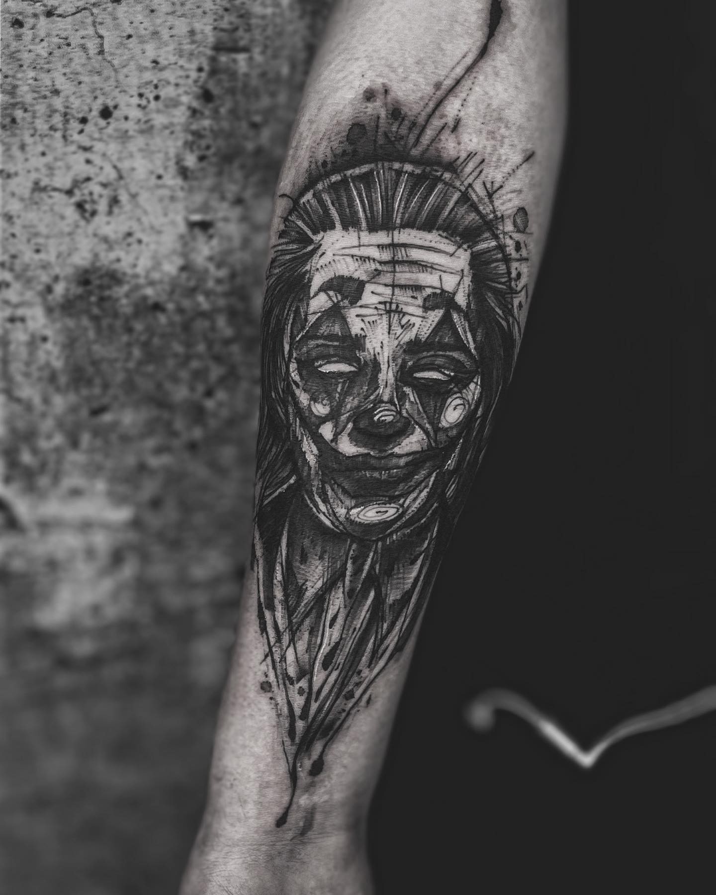 Joker Tattoo Sleeve