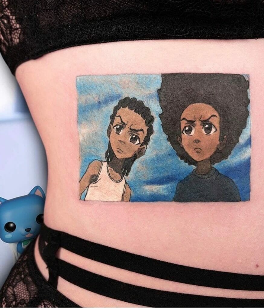 The Boondocks Colour Tattoo