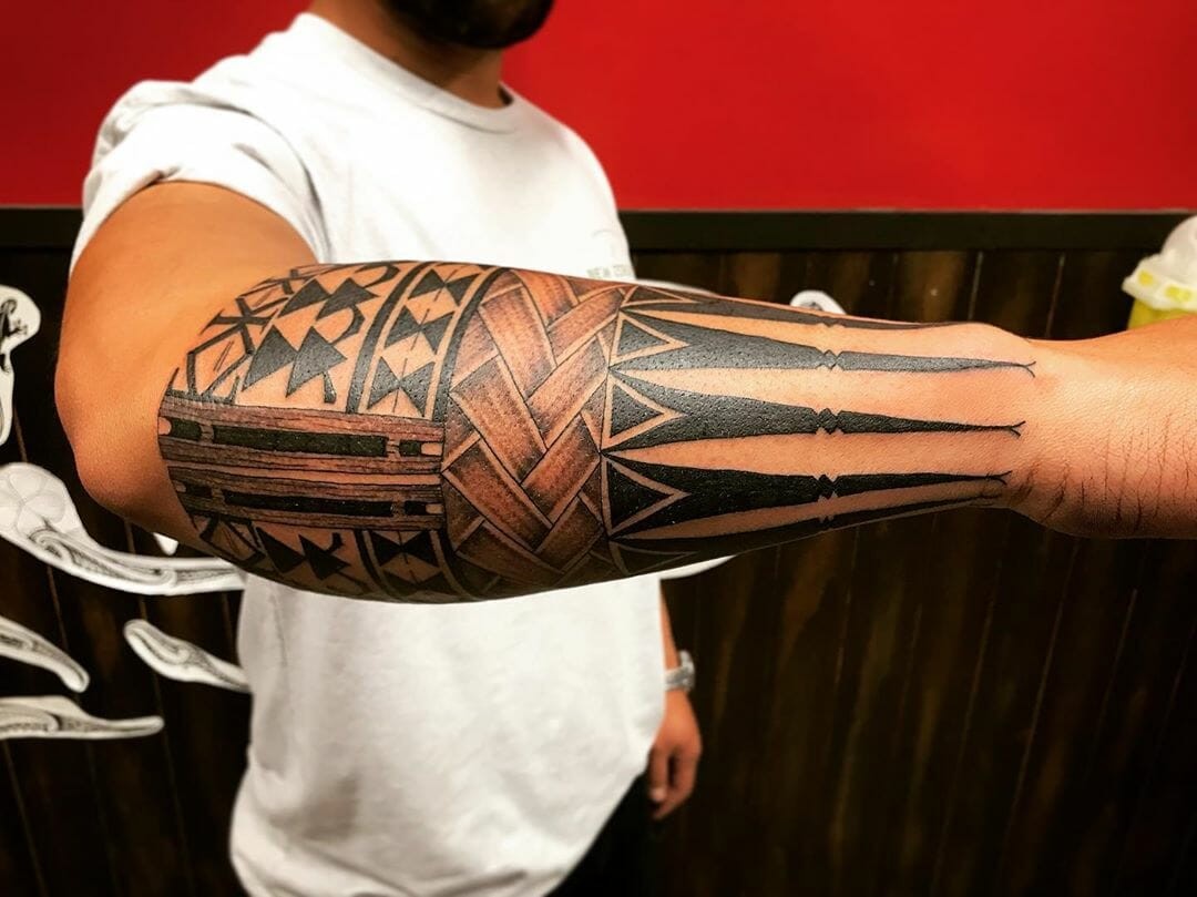 Traditional Band Sleeve Tattoos