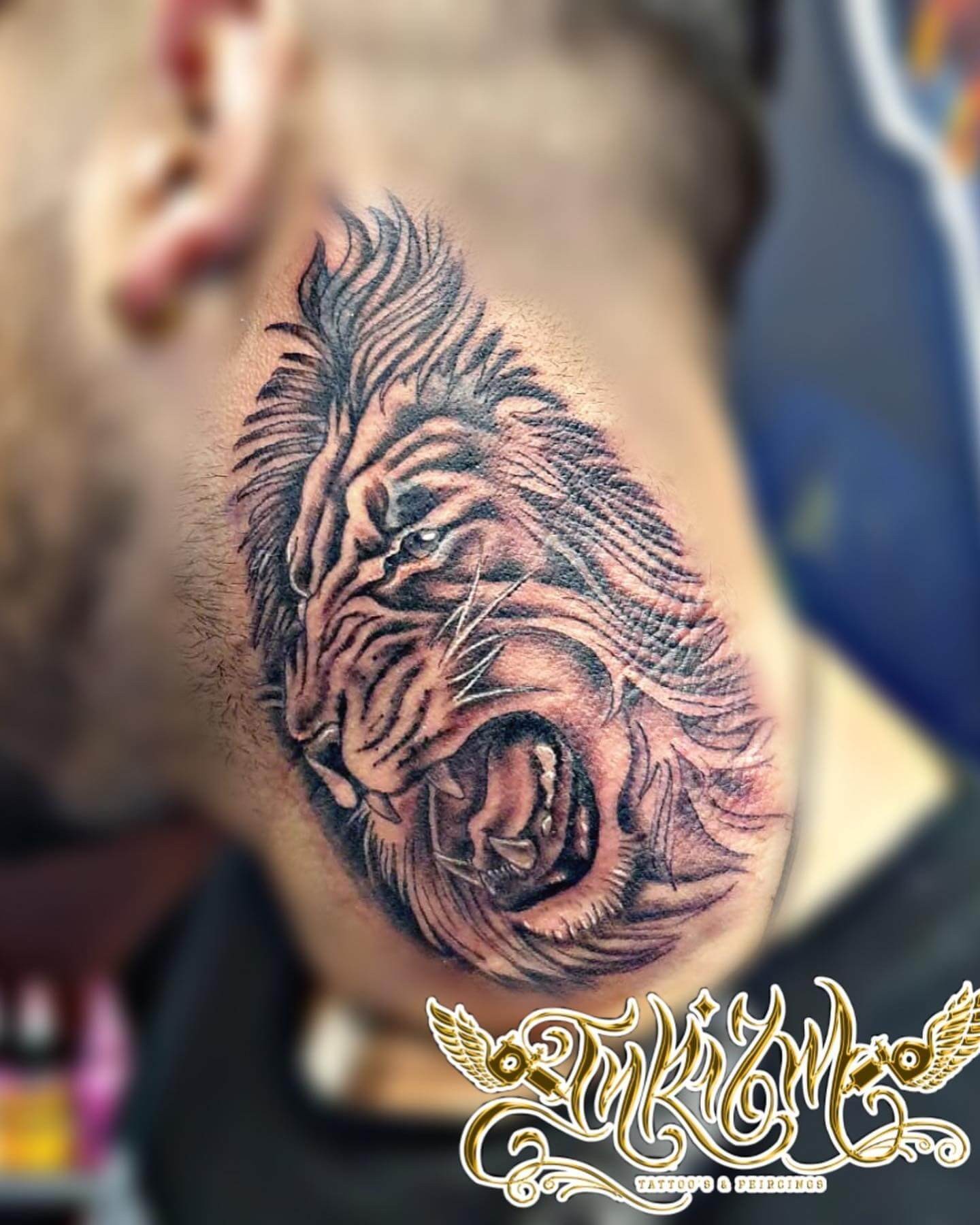 Roaring Lion Tattoo