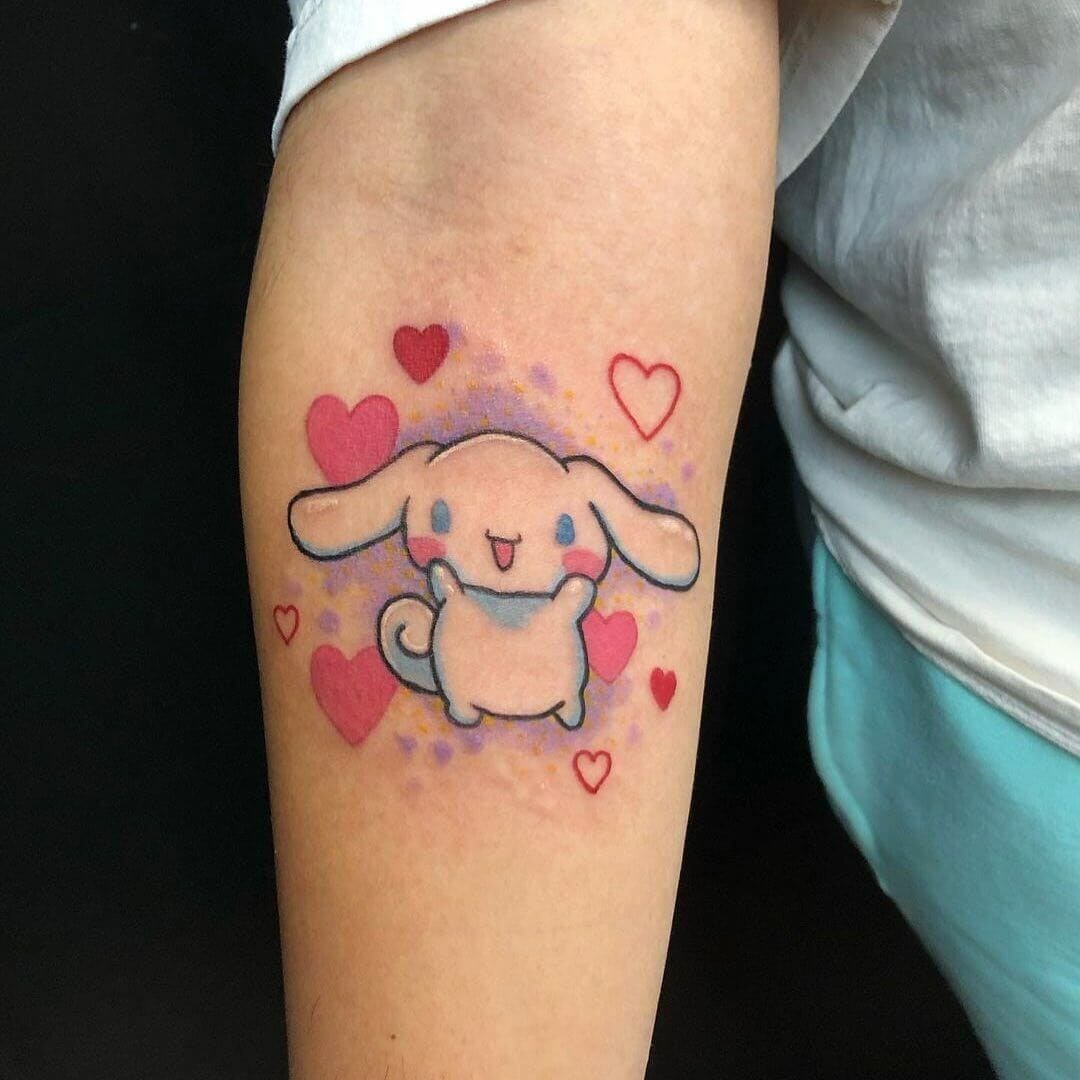 Happy Cinnamoroll Tattoo