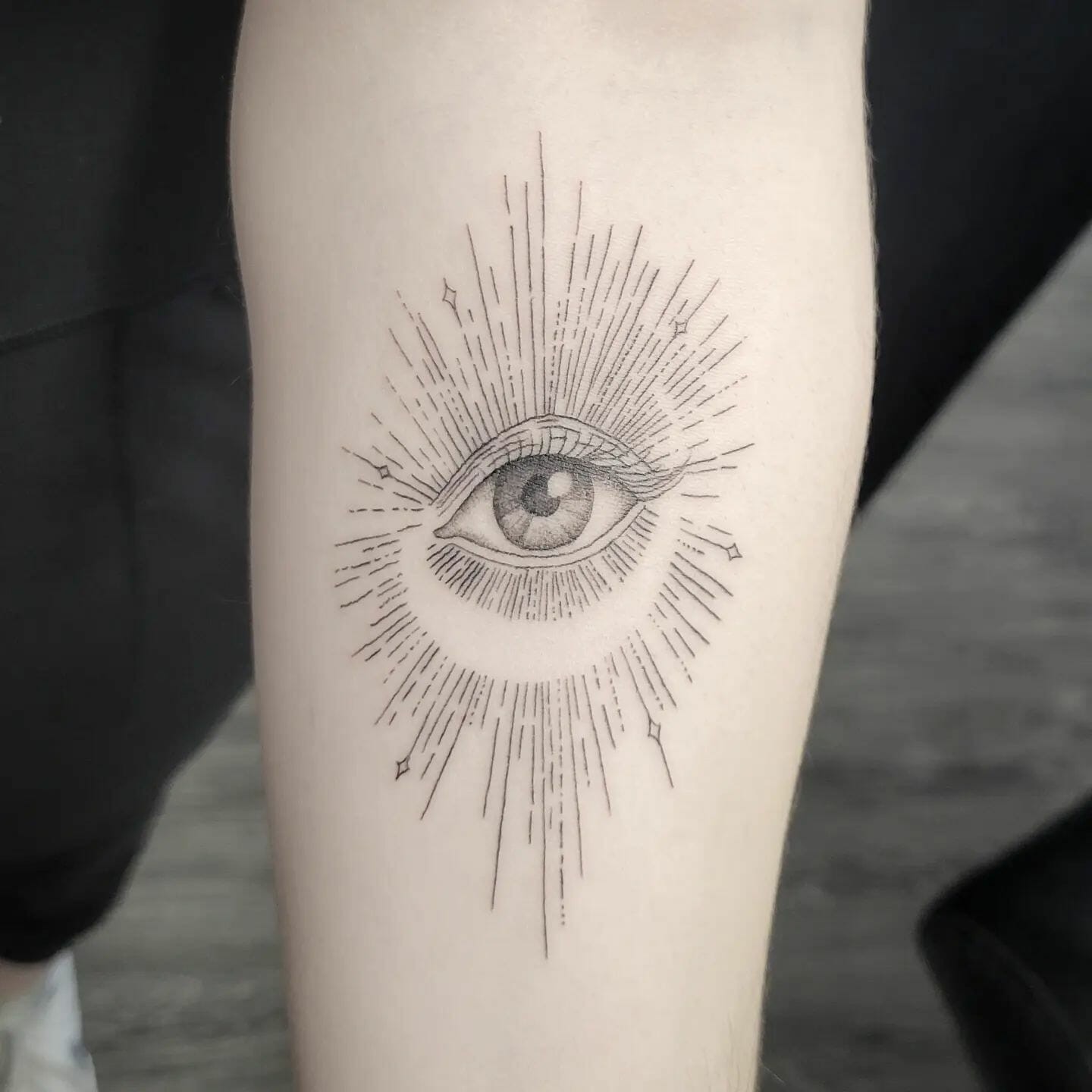 Third Eye Tattoos On Forearms