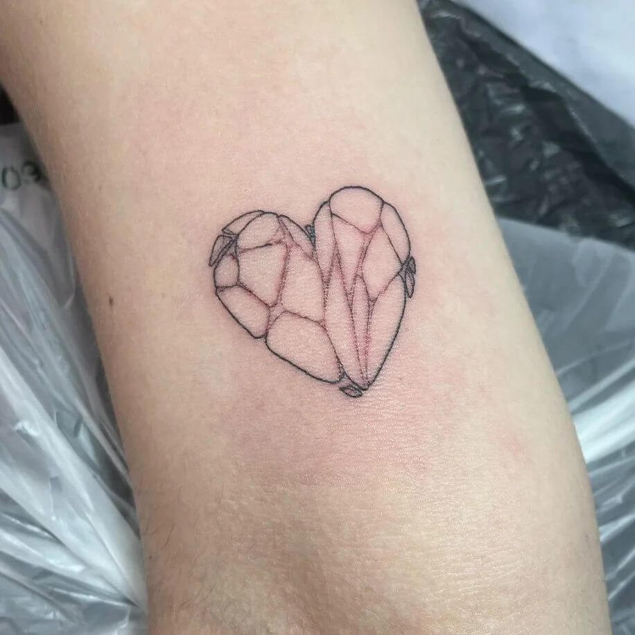 Broken Heart Tattoos On Hand