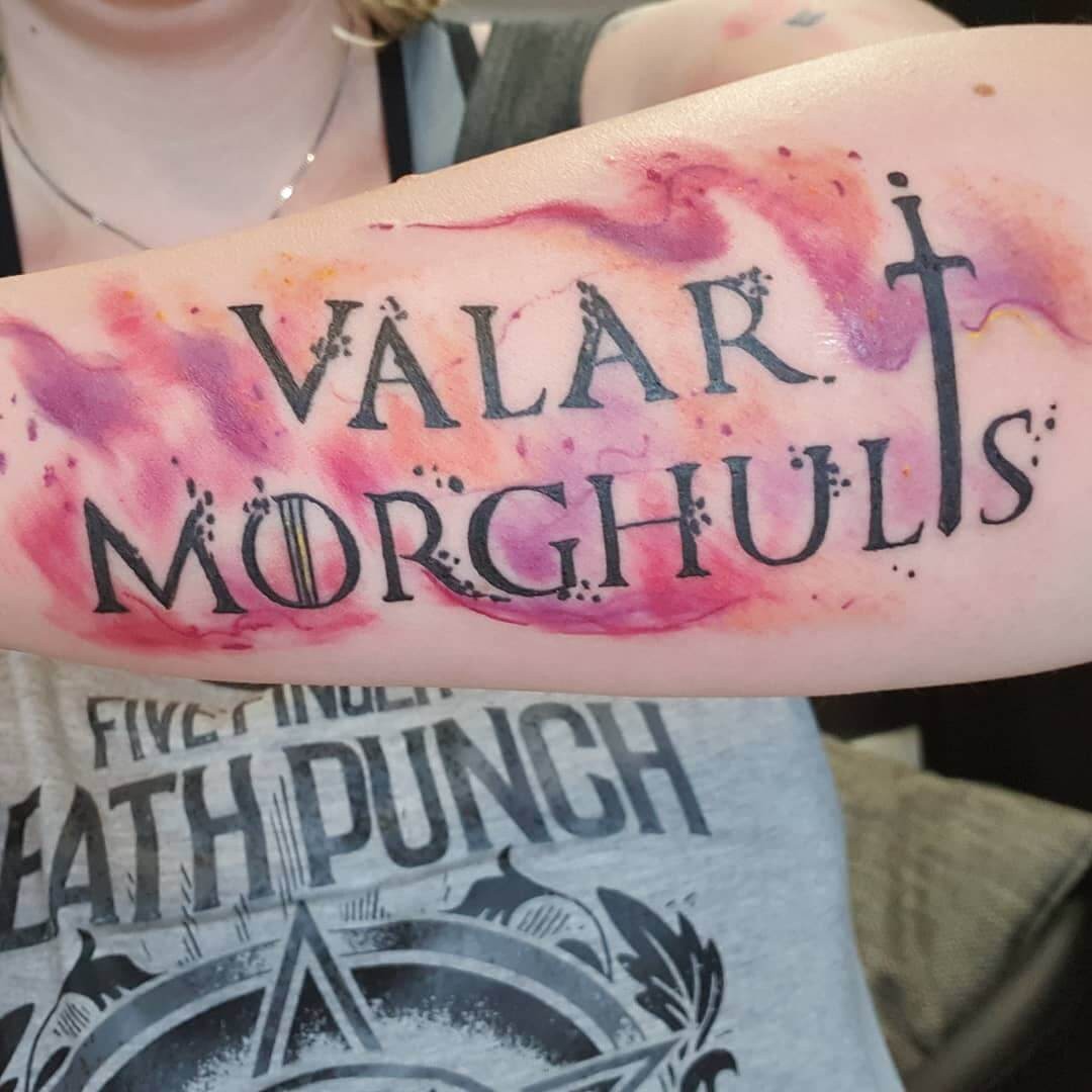 Bright & Colorful Valar Dohaeris Game Of Thrones