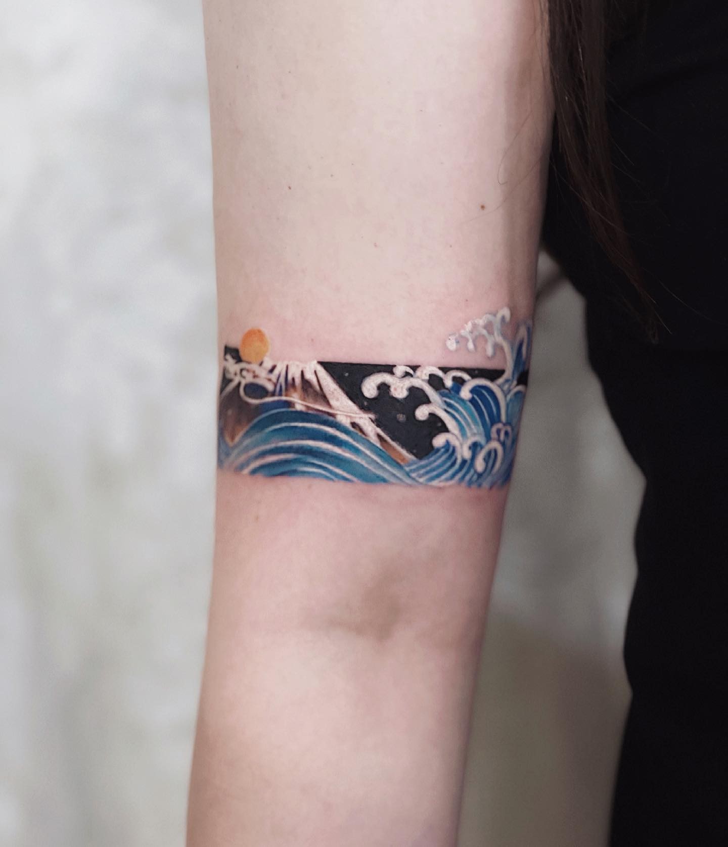 Japanese Wave Tattoo