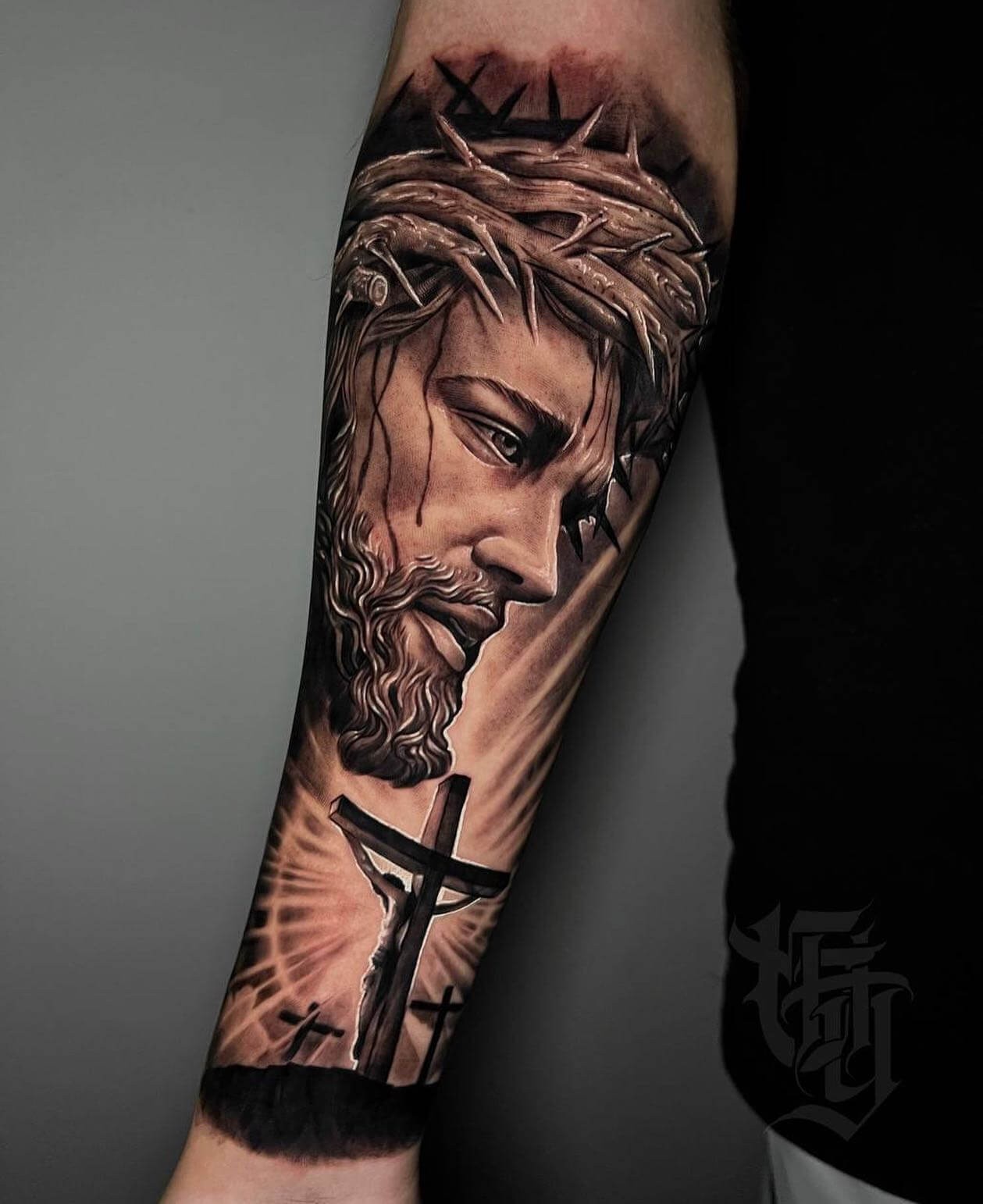 Sleeve Tattoo Religious