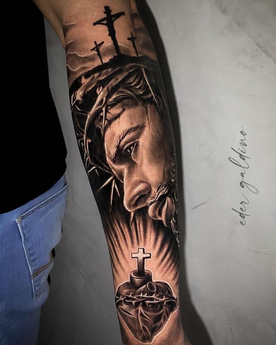 Religious Tattoo On Perseverance