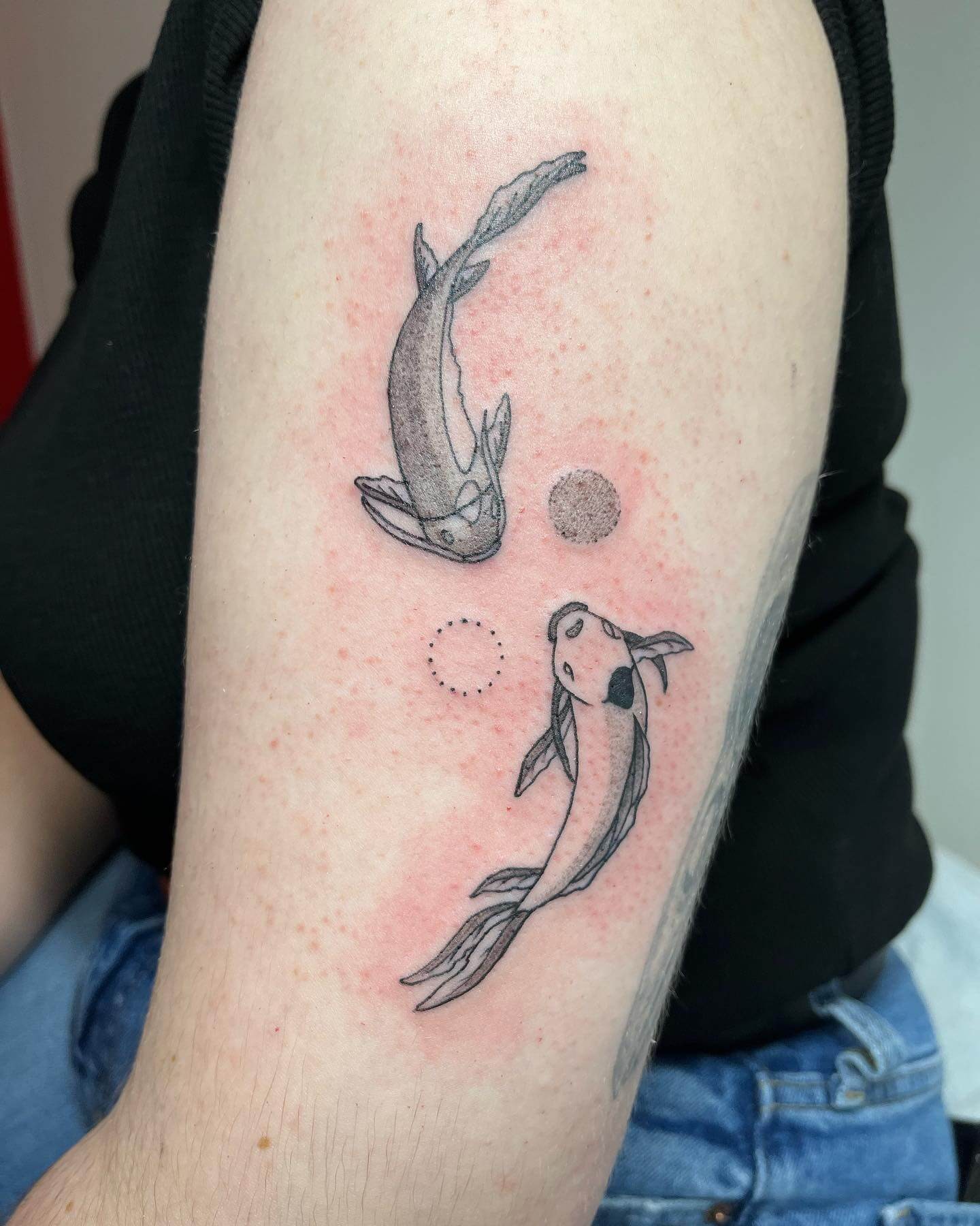 Atla Koi Fish Tattoo