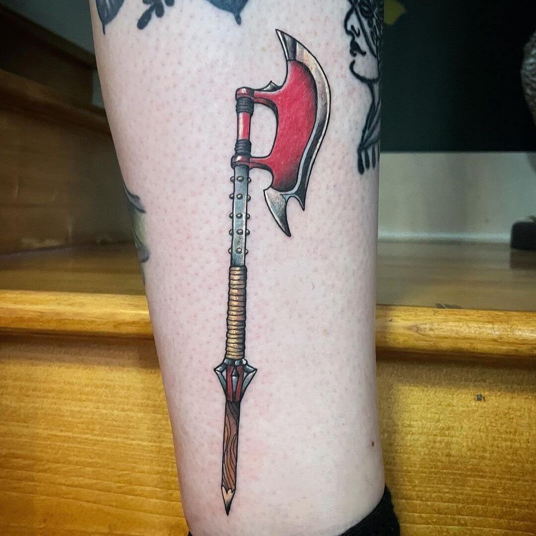 Buffy Scythe Tattoo