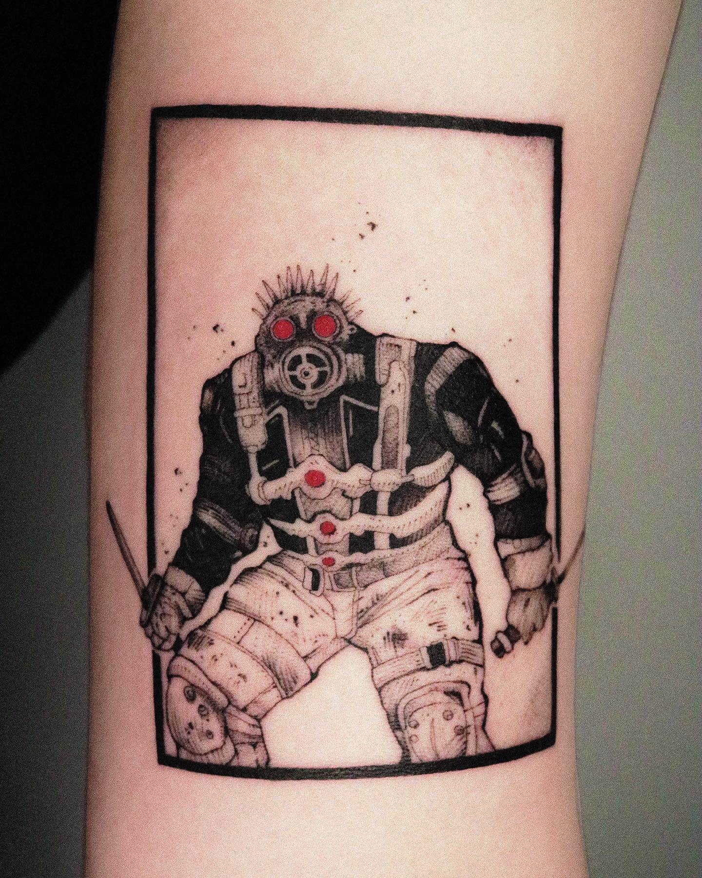 Kaiman Dorohedoro Tattoo