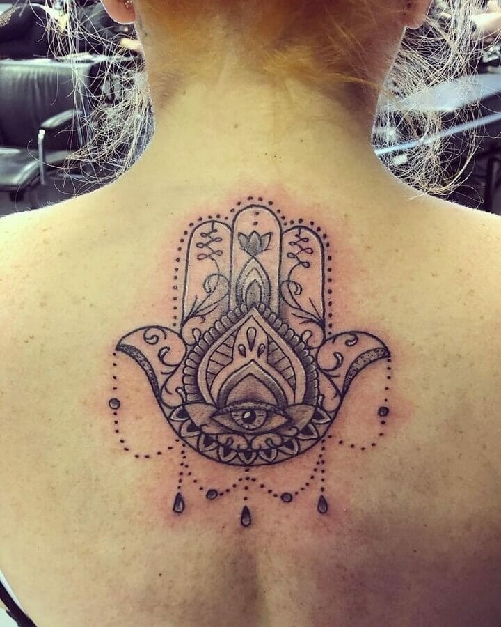 Hamsa Arabic Tattoo