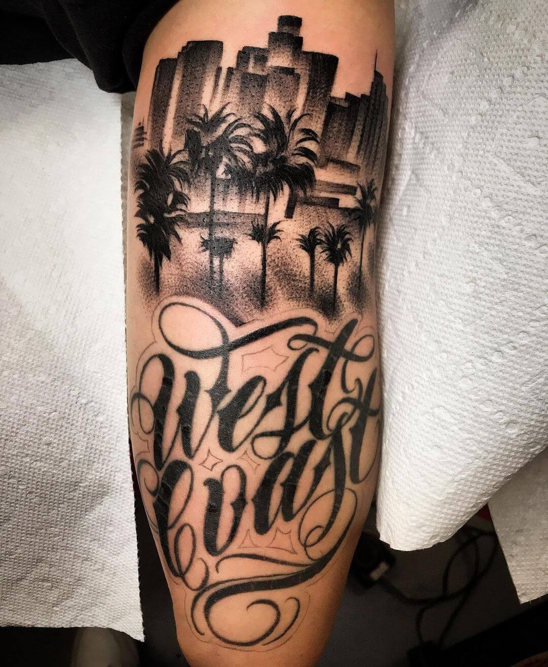 The West Coast Skyline Tattoo