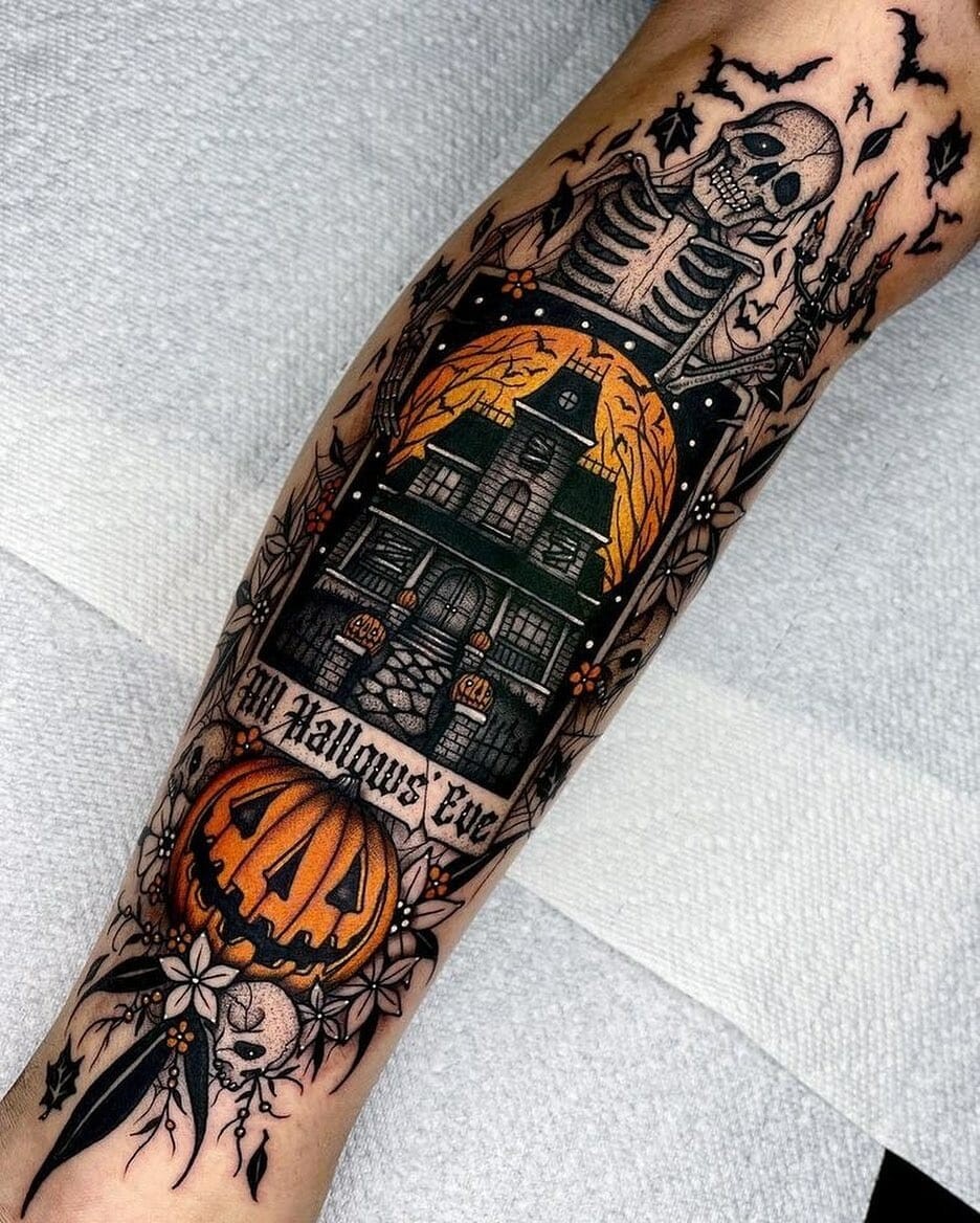 Halloween Themed Tattoo